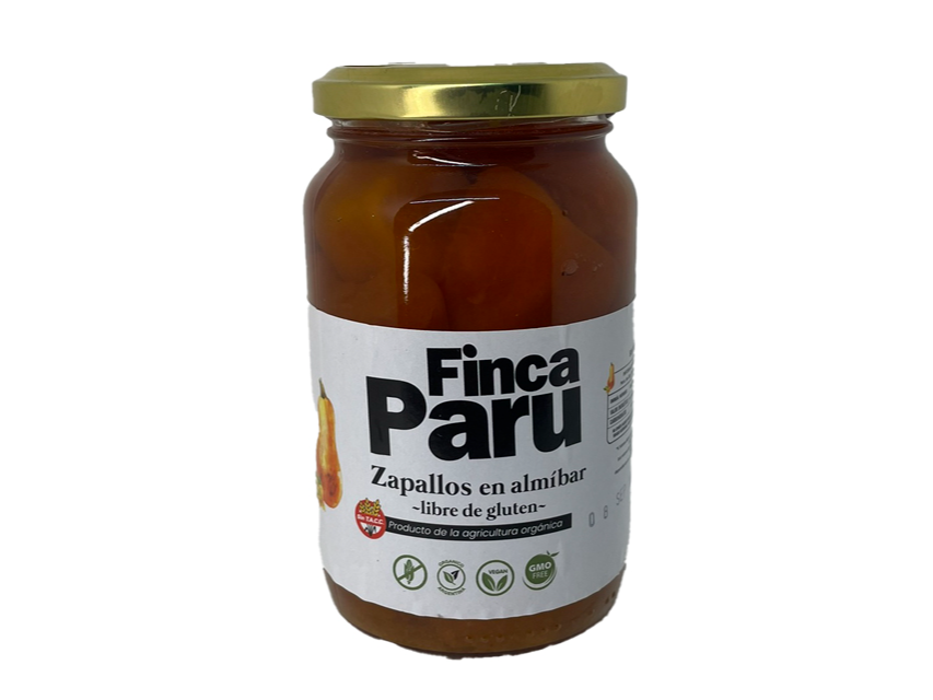 Zapallo en almibar org Finca Paru