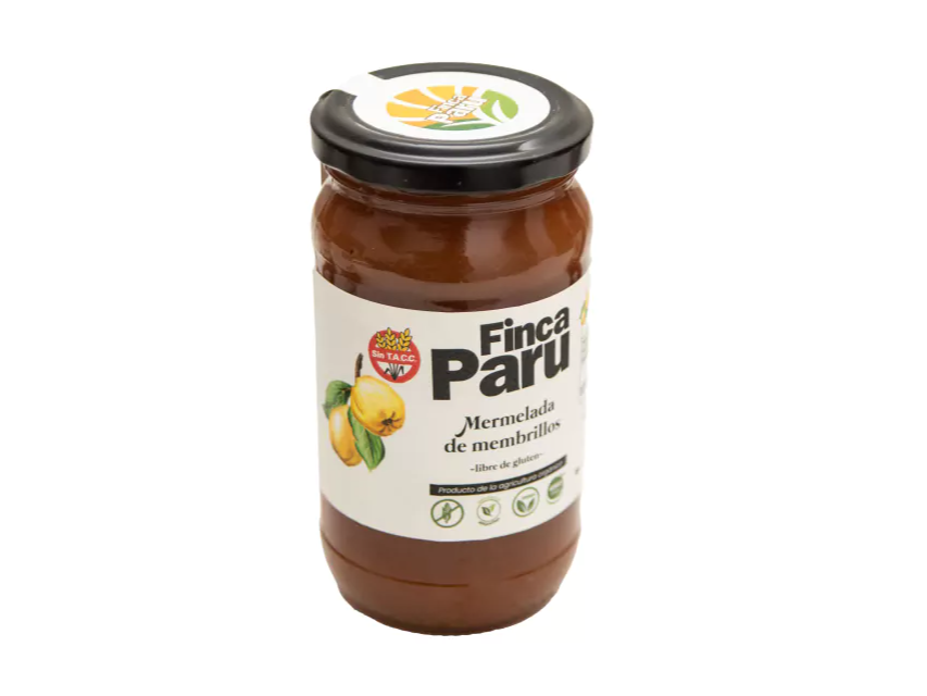 Mermelada de membrillo organica Finca Paru x 400 grs