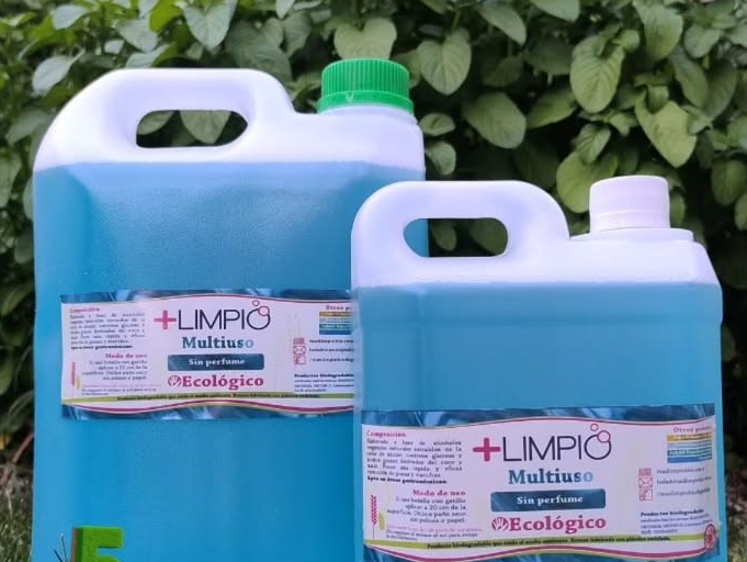 Limpidor multiuso biodegradable "Mas Limpio" x 2 litros