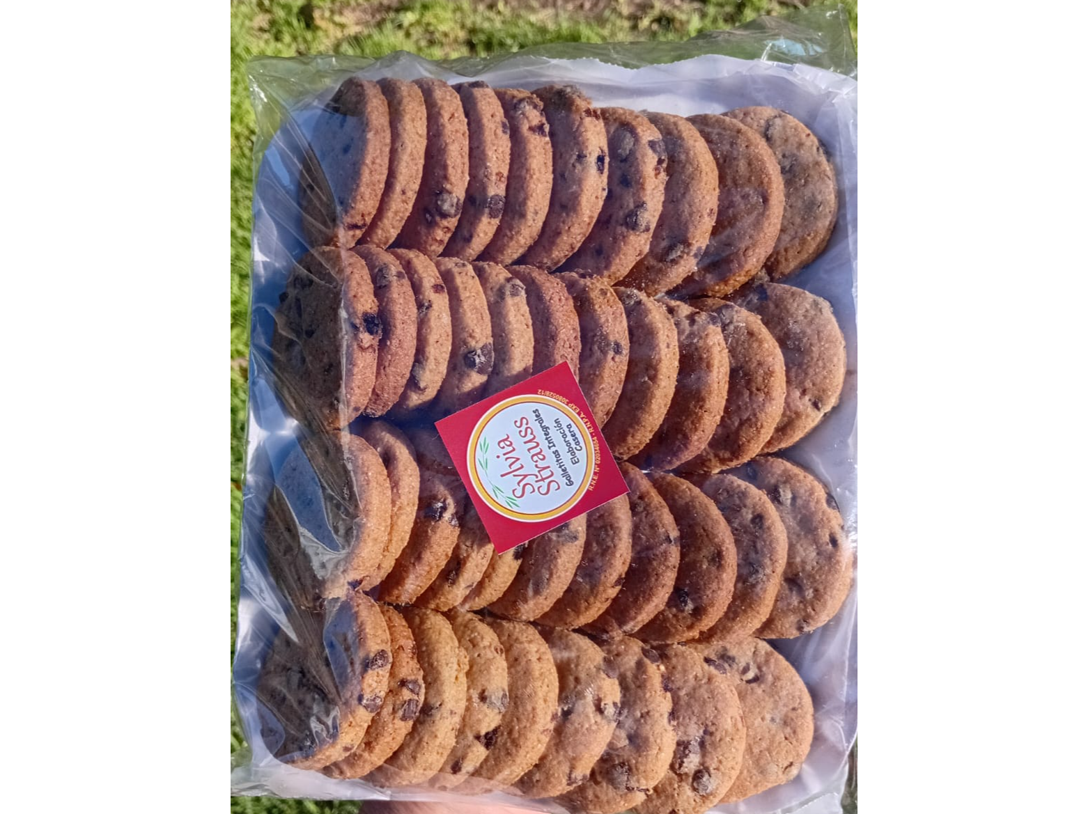 Galletitas con chips de chocolate Silvia Strauss x 500 grs
