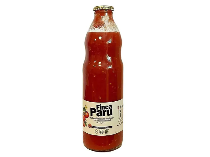 Tomate triturado al natural orgánico Finca Paru x 950 gr