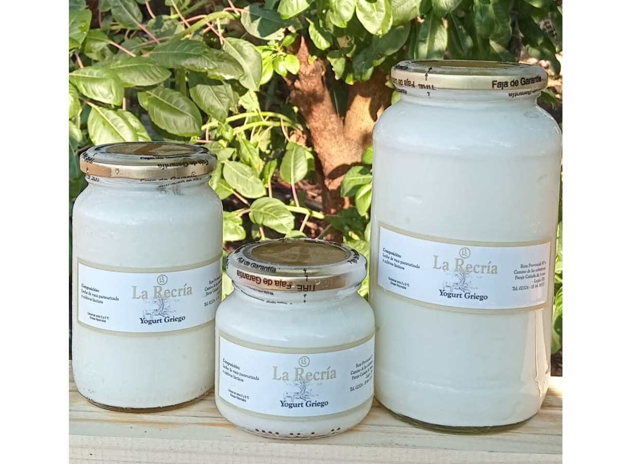 Yogurt griego La Recria
