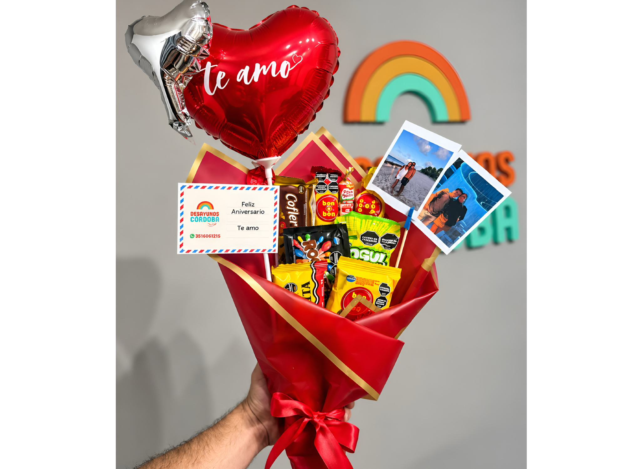 Ramo de Chocolates 🧡