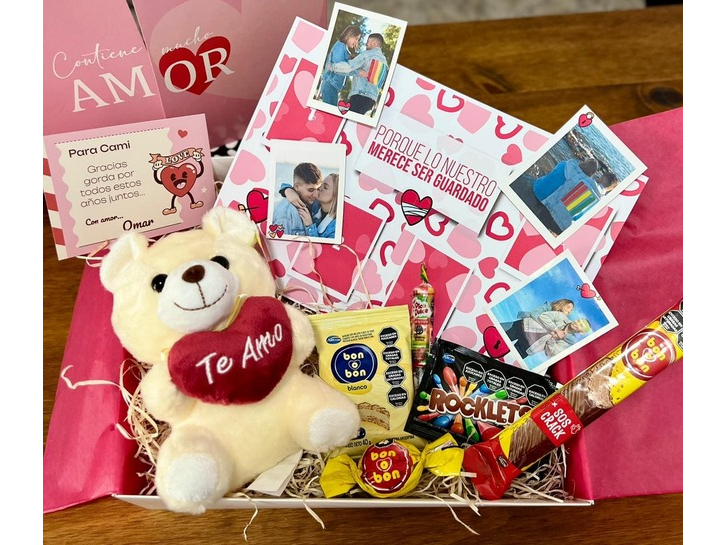 Box Peluche San Valentín