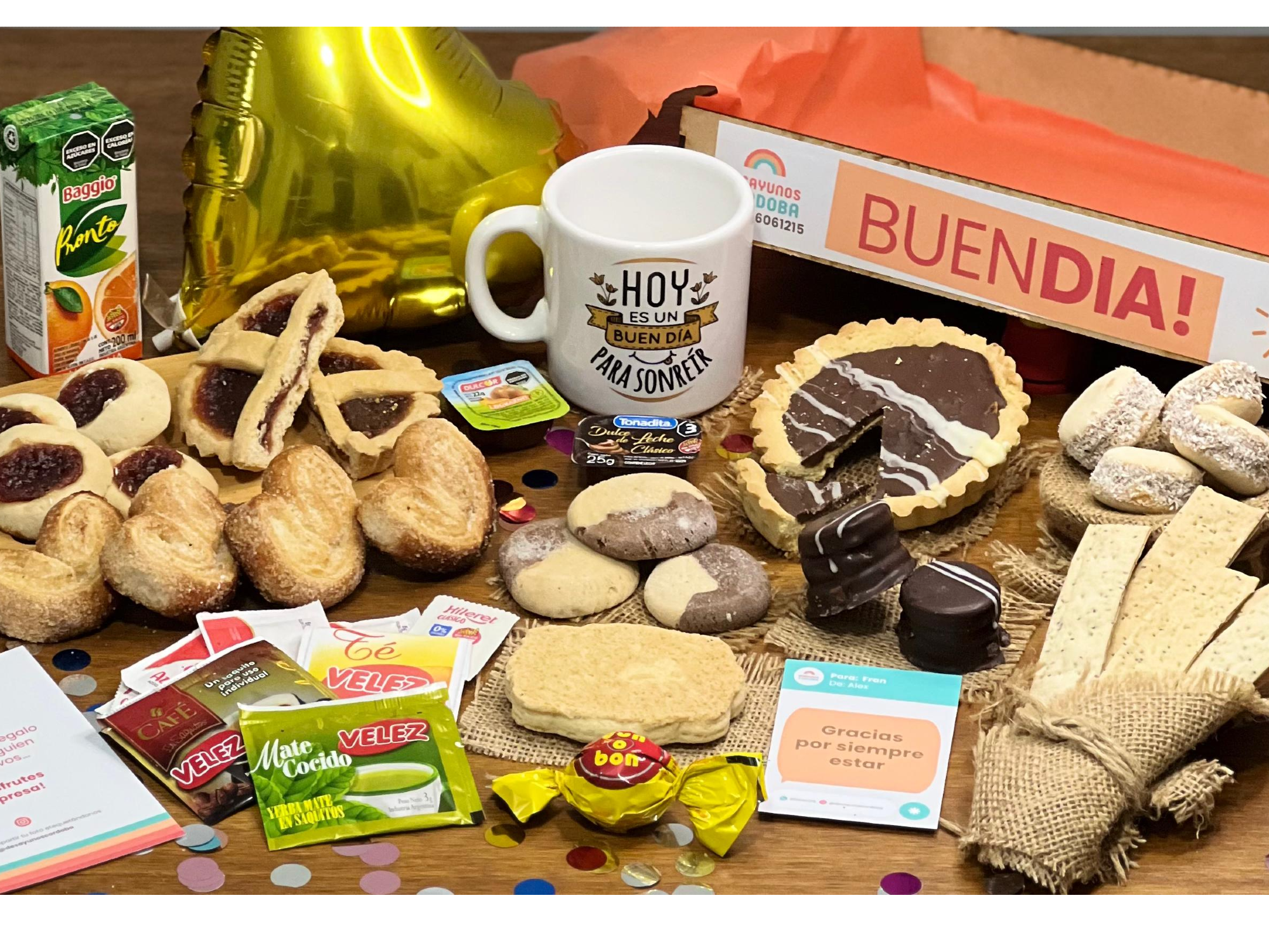 Desayuno Buen Día de Desayunos Sorpresa en Córdoba