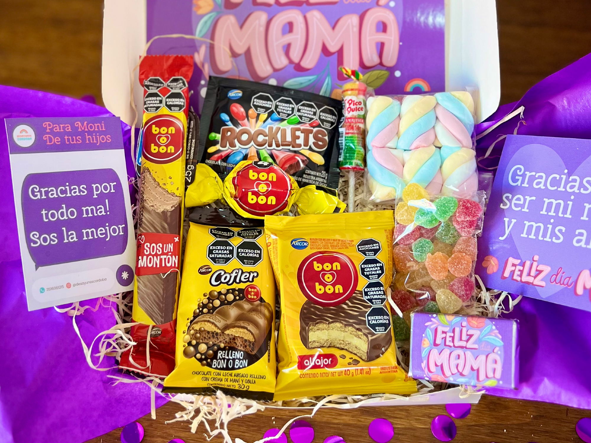 Caja Chocolatera Mamá 🌺