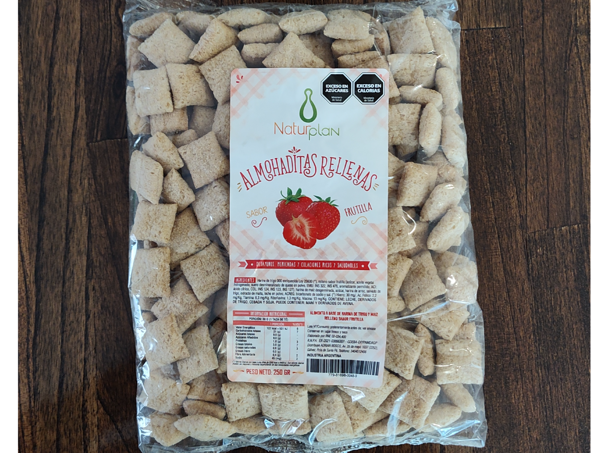 Almohaditas Rellenas de Frutilla 🍓