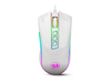 MOUSE GAMER REDRAGON USB M711 COBRA WHITE 1000DPI RGB 7 BOT