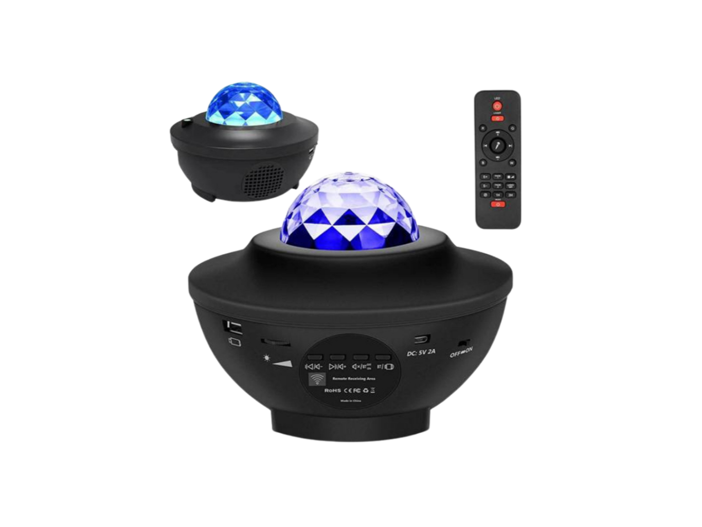 PROYECTOR LED LED-B45G UNIVERSO/ESTRELLAS/GALAXIA/BT/PARLANTE