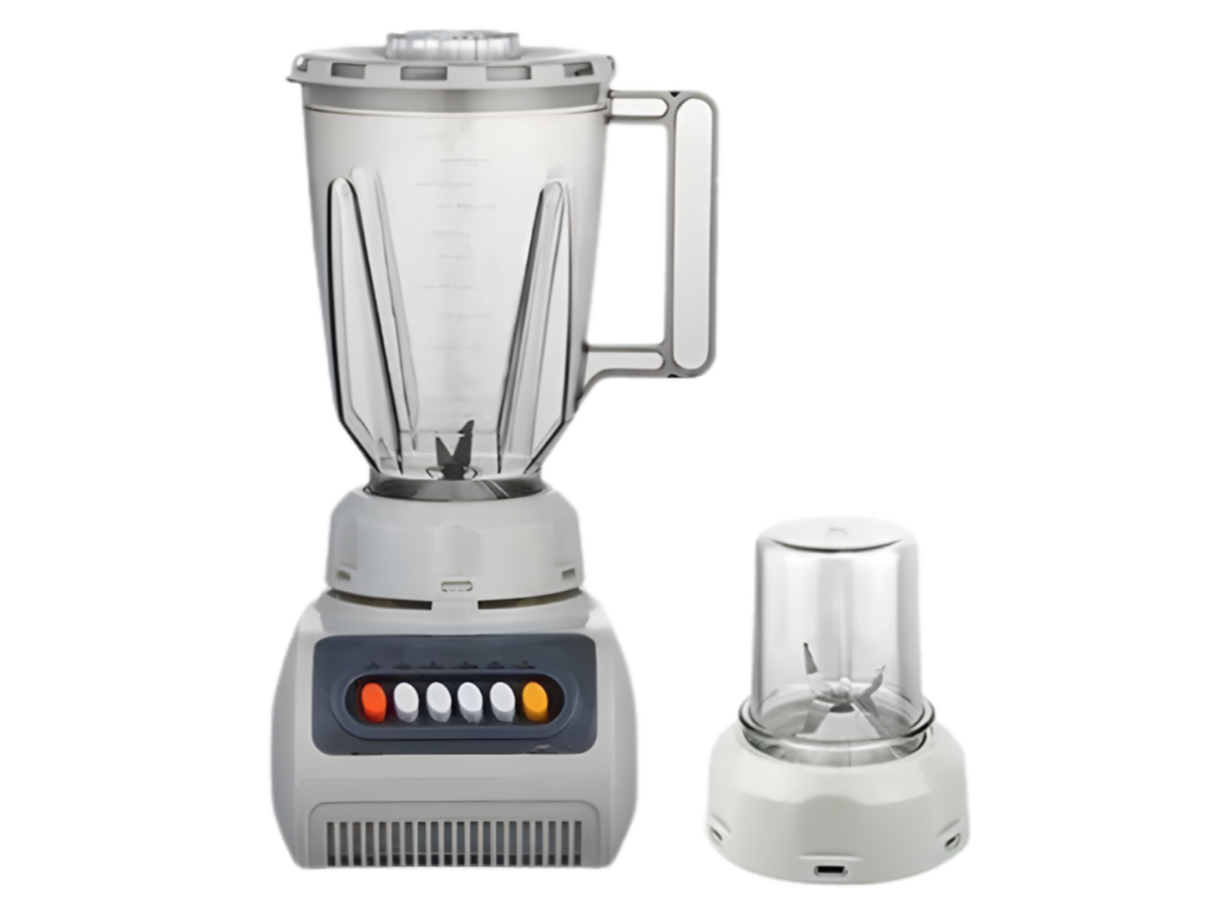 LICUADORA Y PROCESADORA GLOBAL CON 2 JARRAS PLASTICAS 1.5L (BLENDER1.5L)