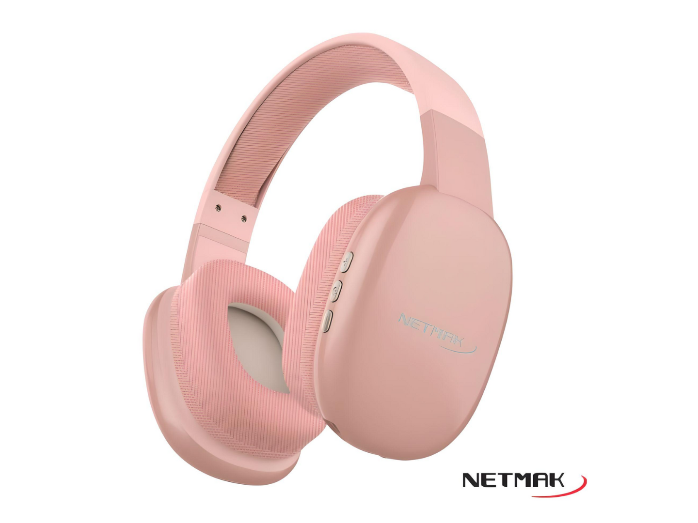 AURICULAR NETMAK NM-VOLT BLUETOOTH ROSA