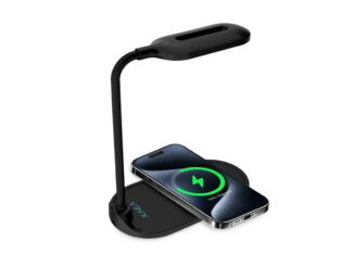 LAMPARA C/ CARGA INALAMBRICA GLOWIX-HT24 MODX-000F – NEGRO