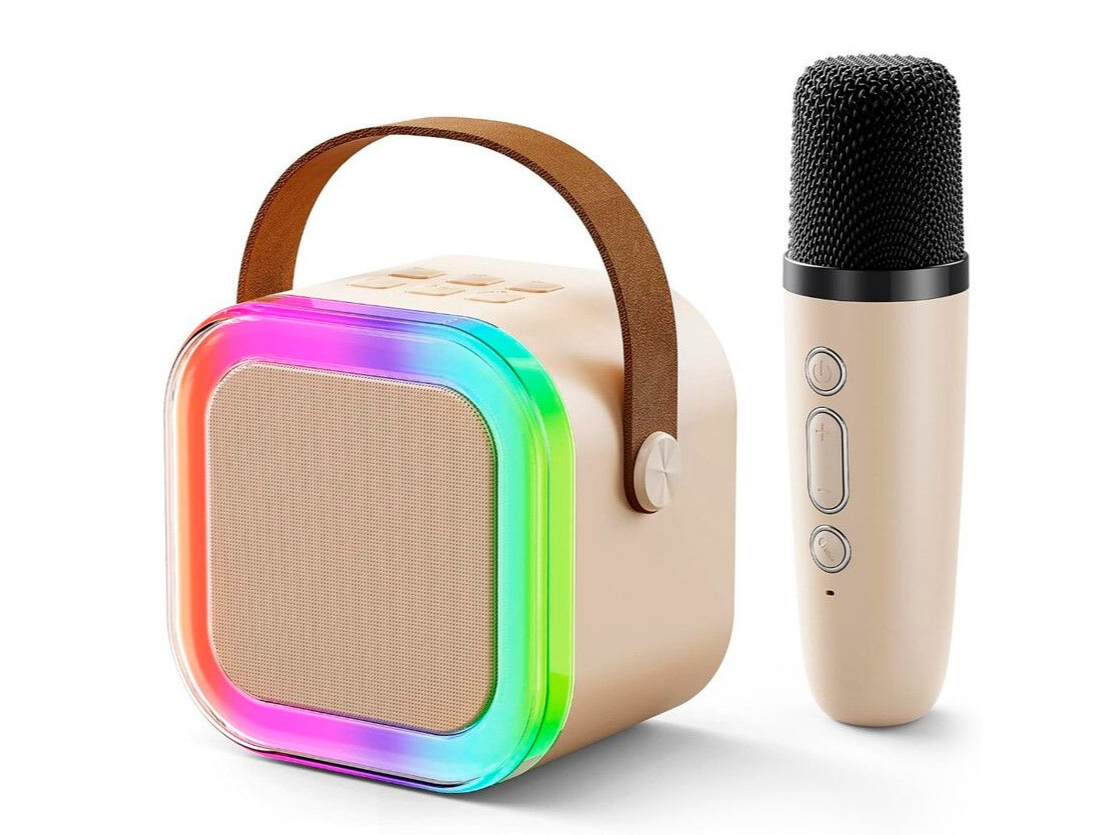PARLANTE 3” CON MIC MINI – MODS-901 LUMI – STOCK – BLANCO