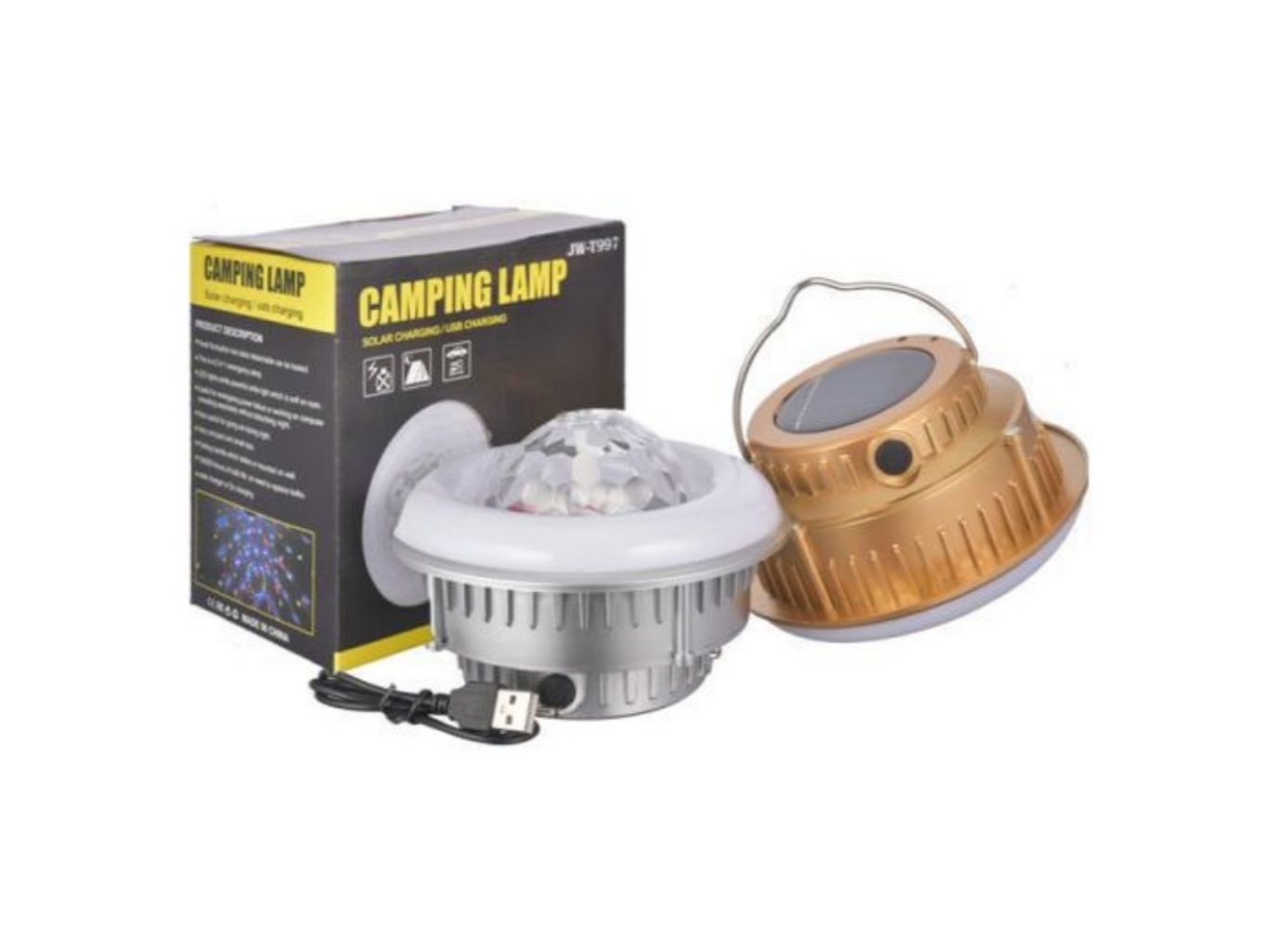 LAMPARA DE CAMPING SOLAR