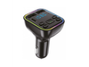 RECEPTOR BLUETOOTH DESDE FM CON CARGADOR PARA AUTO NETMAK NM-CAR38 BT 5.0