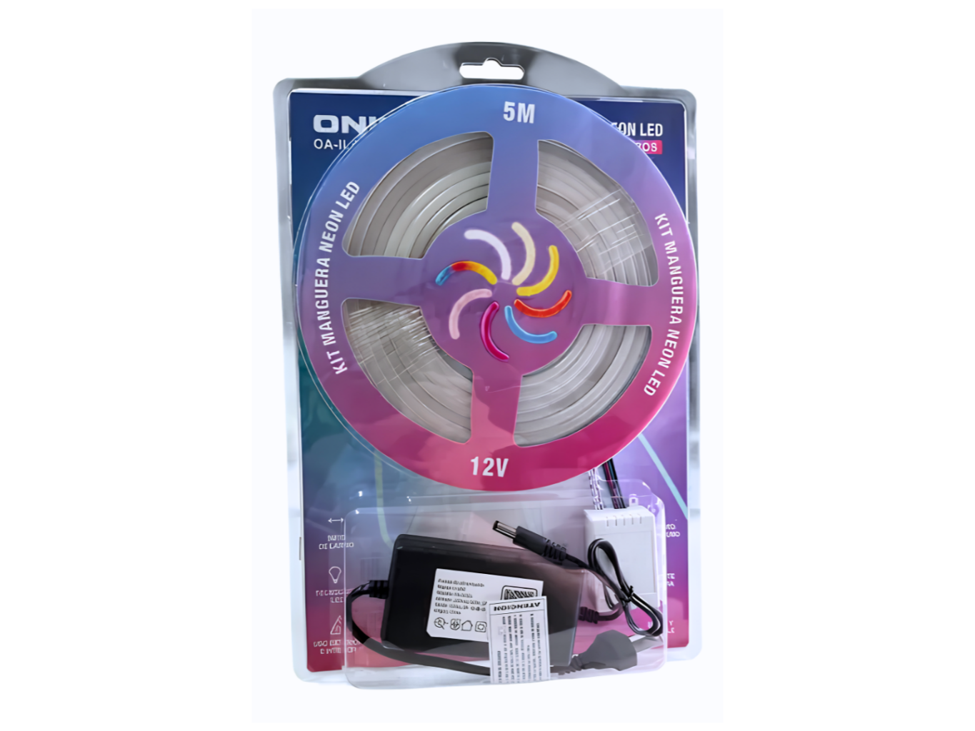 KIT MANGUERA NEON ONICA IL549/IL550 LED MULTICOLOR 5M FLEXIBLE CONTROL (novedad)