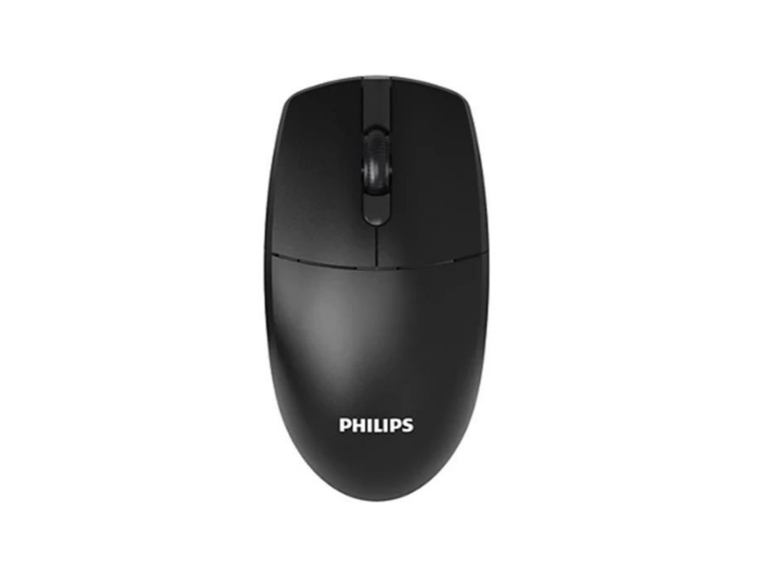 MOUSE PHILIPS SERIE 3000 WIRELESS USB 1600DPI NEGRO (SPK7347B)