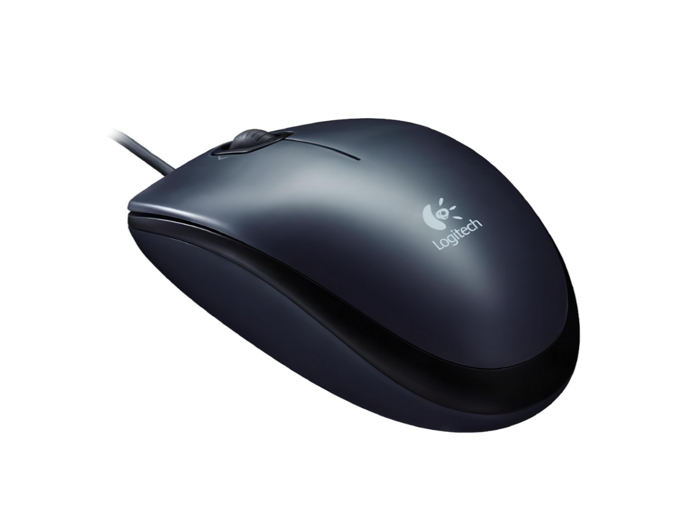 MOUSE USB LOGITECH M90 NEGRO ROJO AZUL