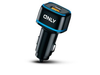 CARGADOR AUTO 12V GEAR MODS-504 – 1 USB 1 TC + CABLE TIPO C – ONLY – NEGRO