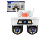 CAMARA TRIPLE MOTORIZADA IP WIFI CON SIRENA