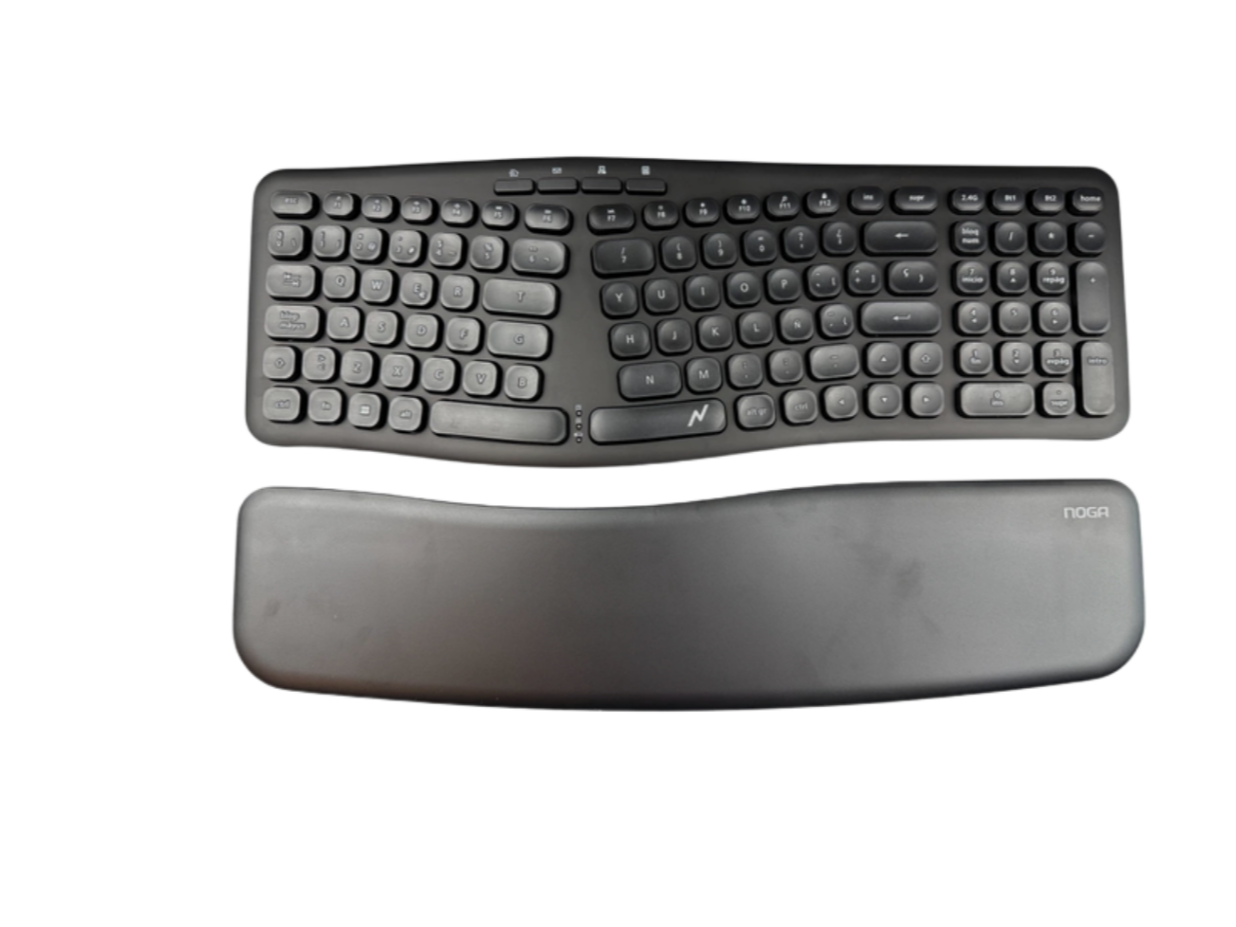 TECLADO INAL NOGANET NKB-Q90 + BT + APOYA MUÑECA