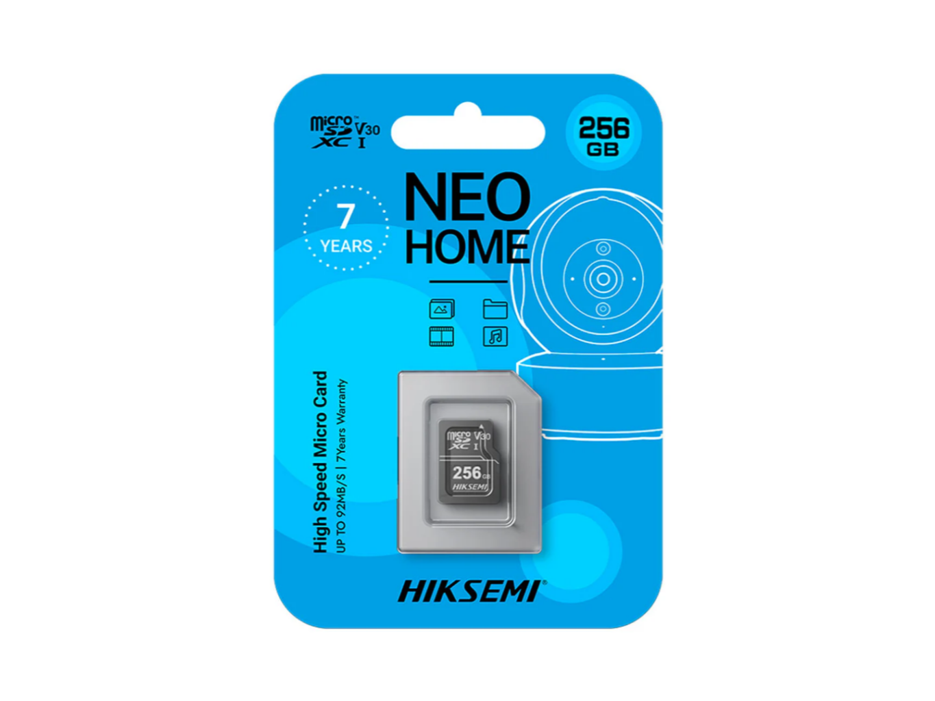 MEMORIA HIKSEMI MICRO SD 256GB HS-TF-D1 SIN ADAPTADOR