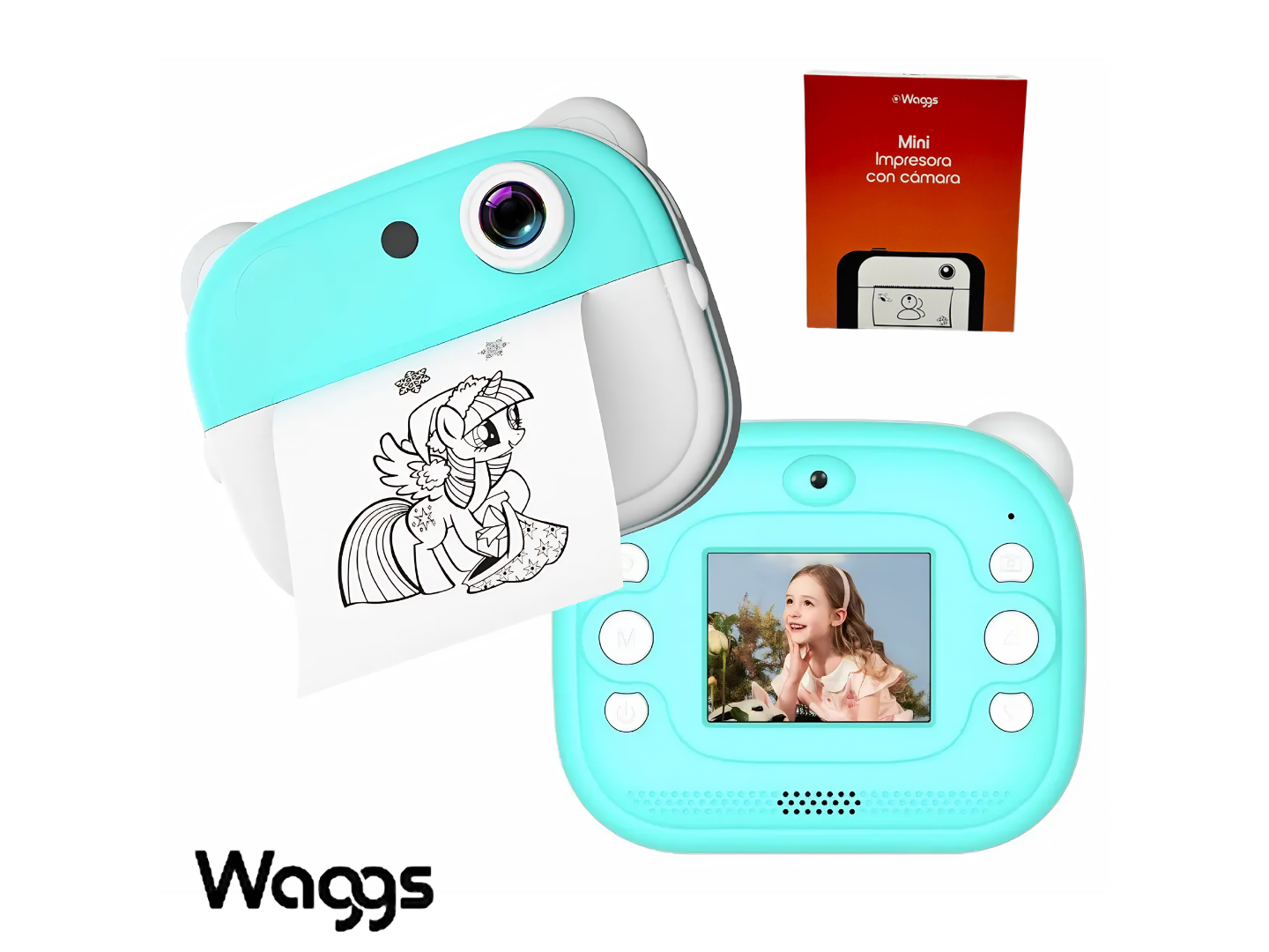 MINI CAMARA IMPRESORA WAGGS
