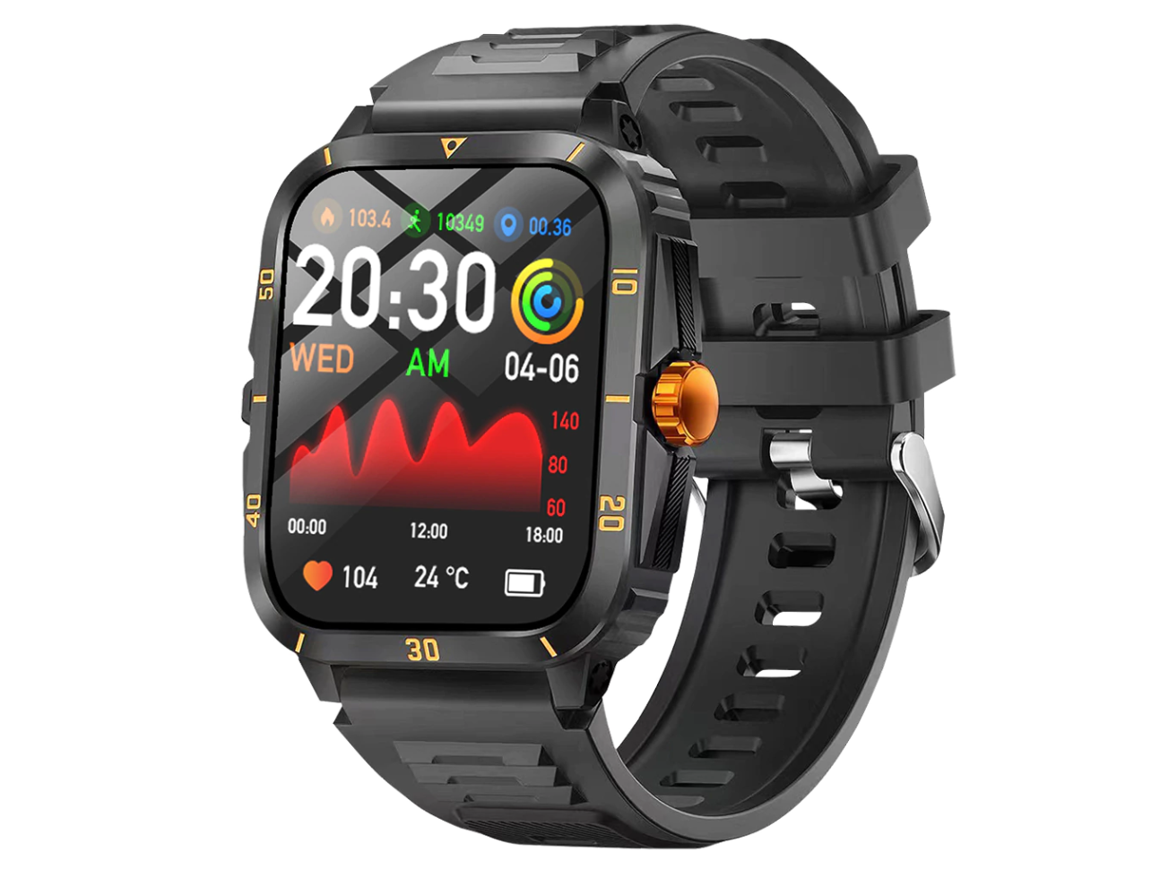 RELOJ SMART WATCH NOGANET NG-SW26 NEGRO