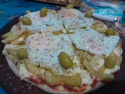 Pizza a caballo