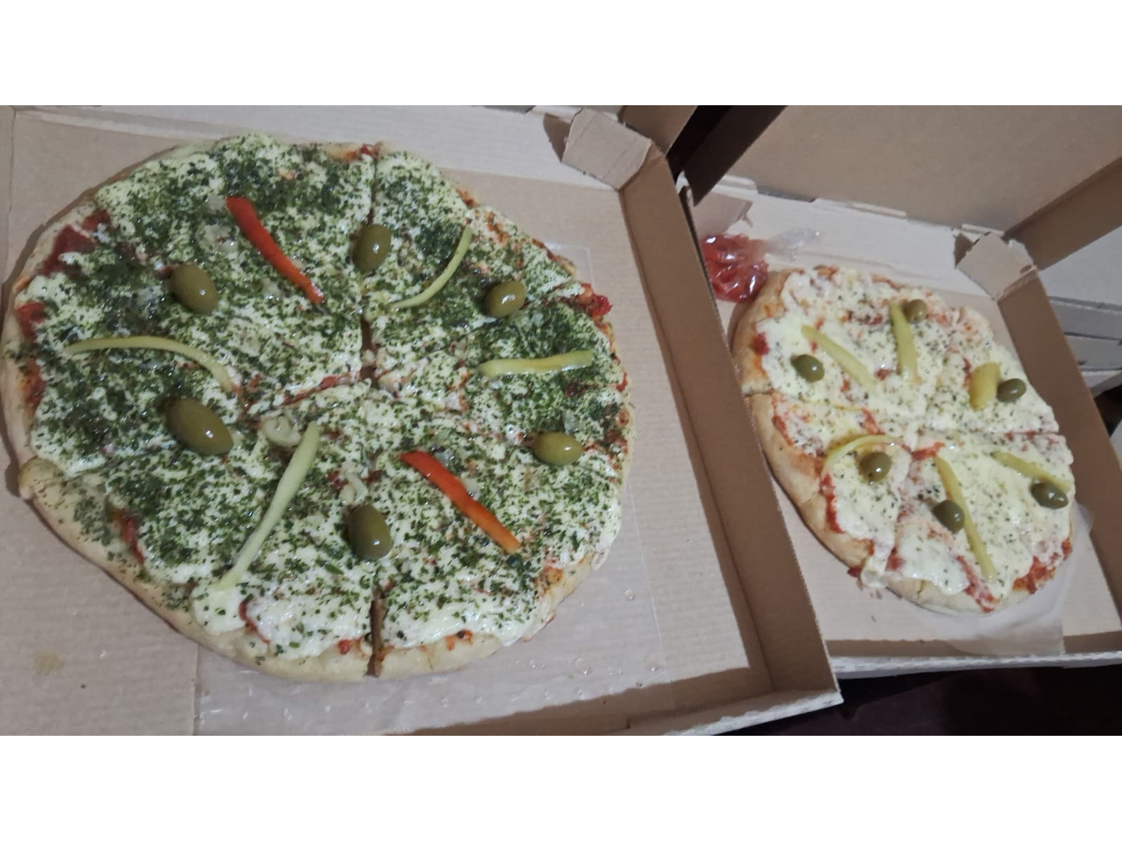 PROMO DOS PIZZAS MUZZARELLAS