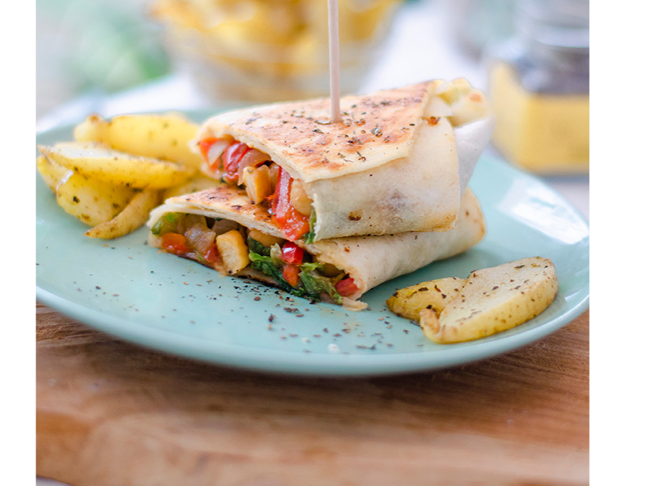 Burrito Vegetariano(por unidad )