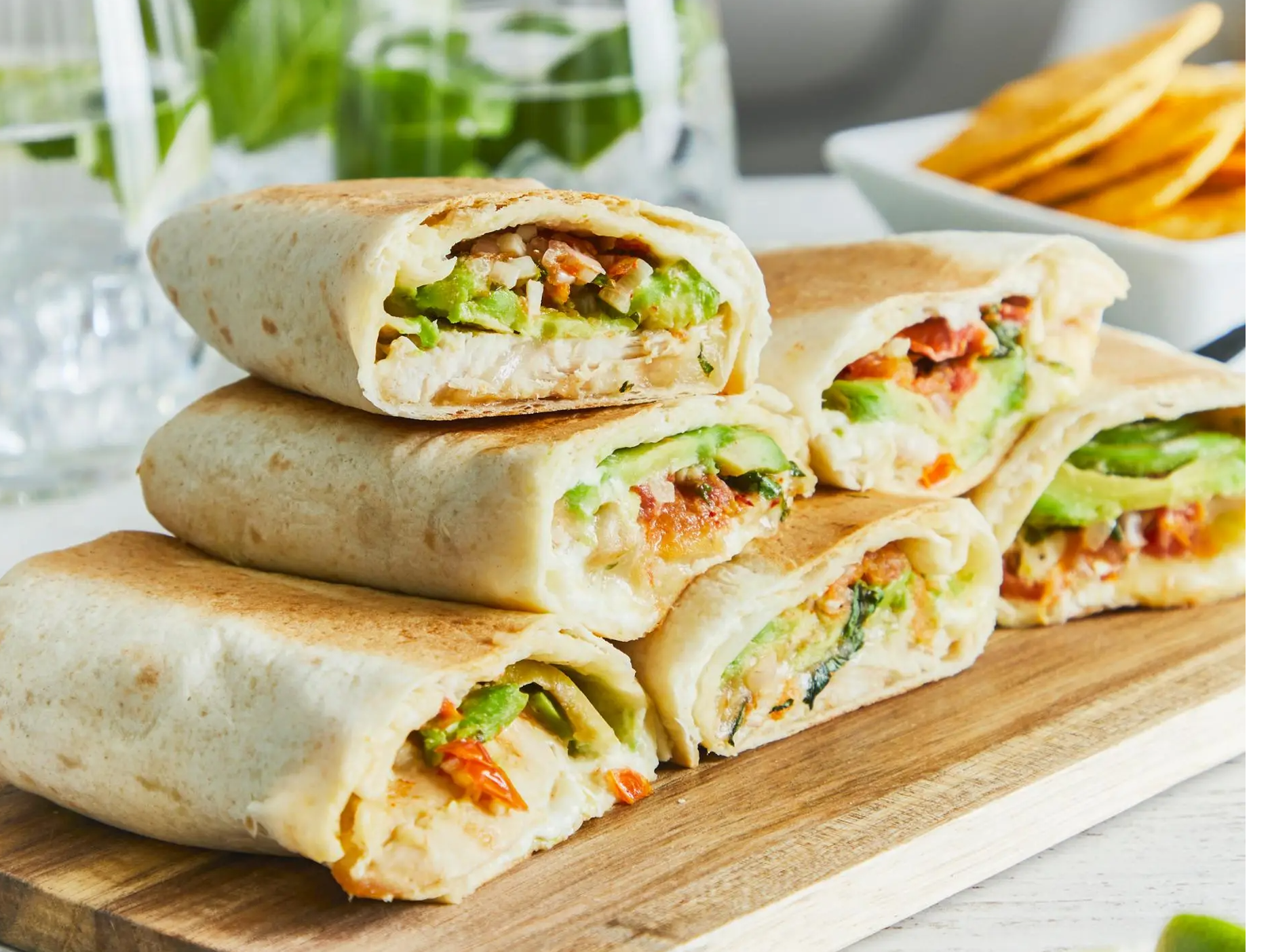 Linda burrita de Pollo (por unidad)