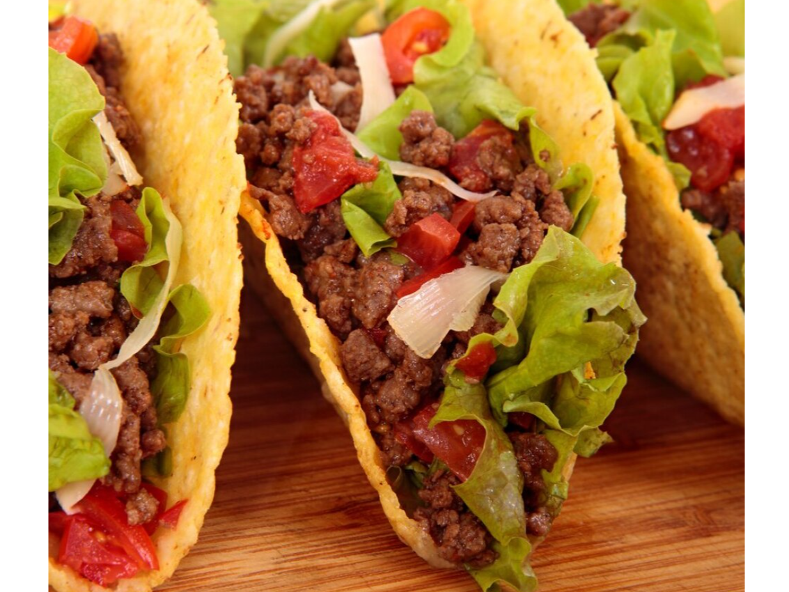 TACO DE CARNE (POR UNIDAD)