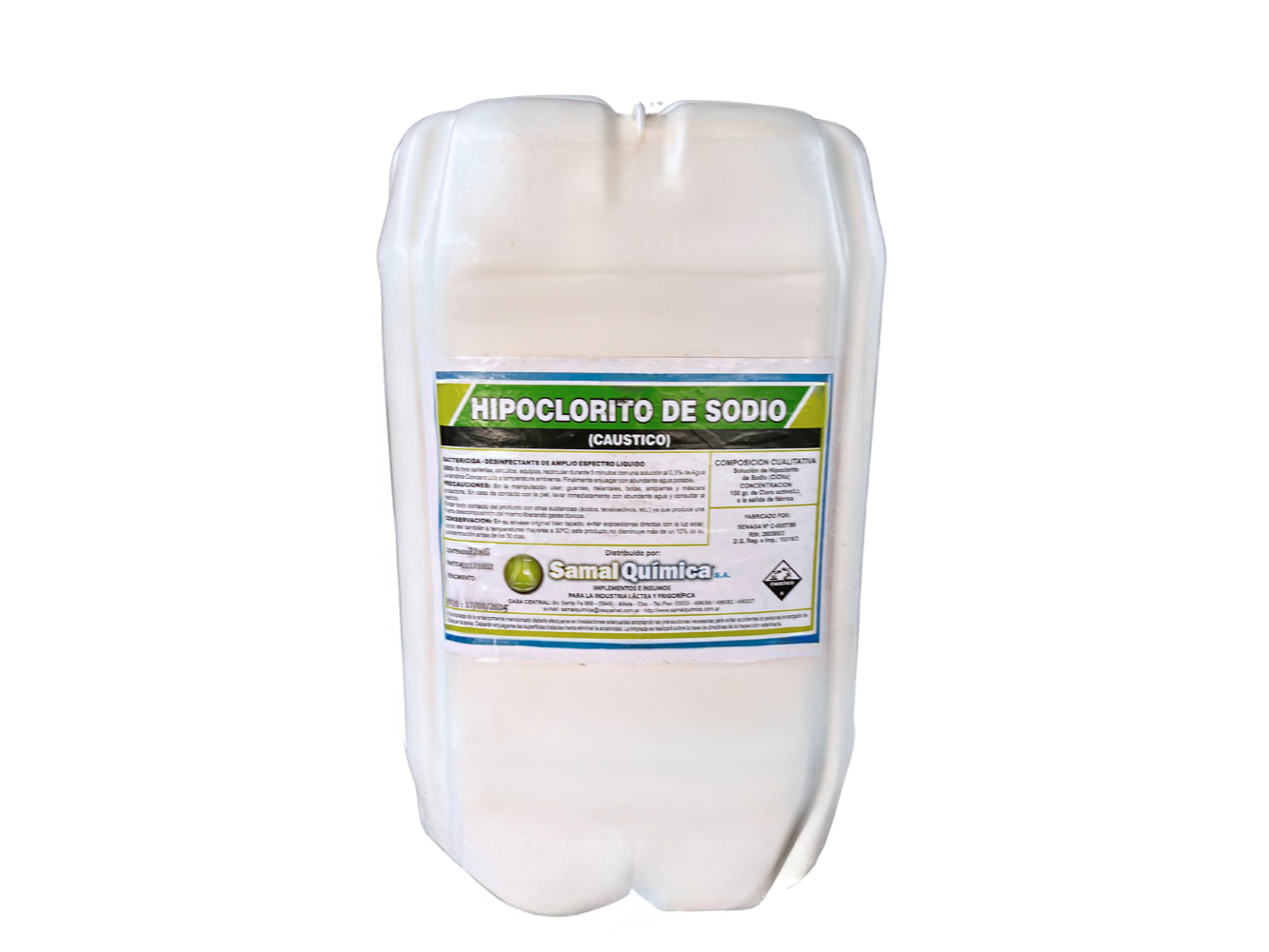 HIPOCLORITO DE SODIO