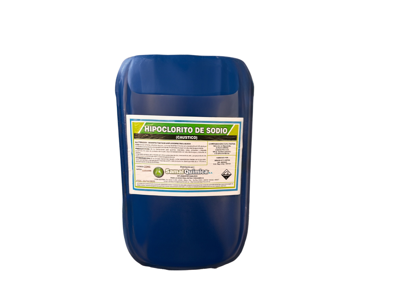 HIPOCLORITO DE SODIO (CLORO)