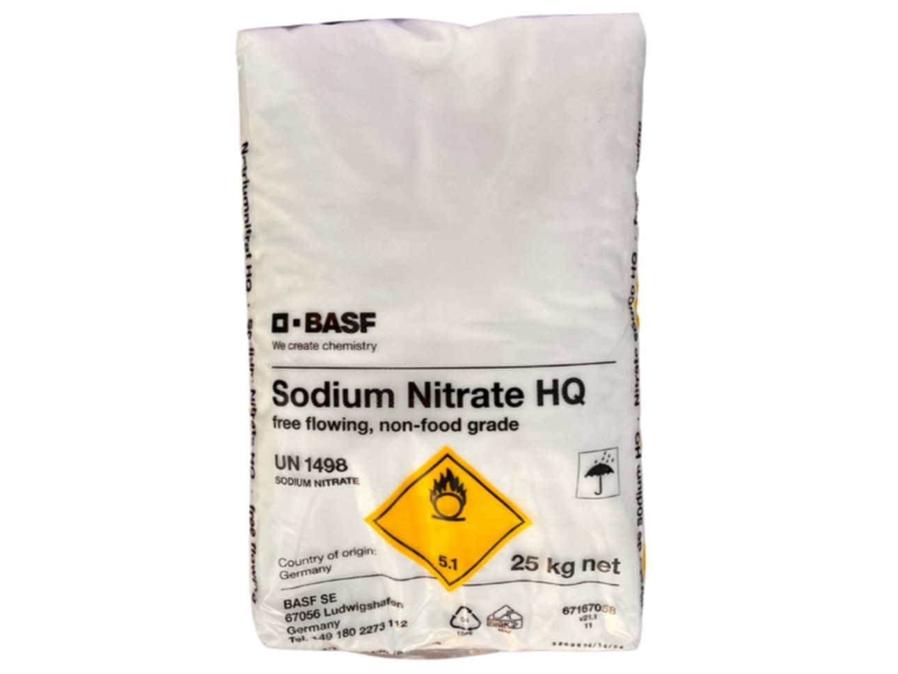 NITRATO DE SODIO (SAL NITRO)