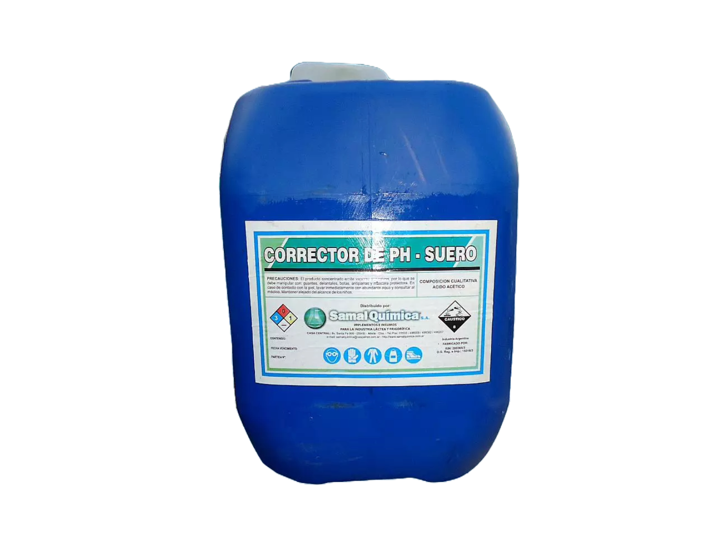 CORRECTOR DE PH SUERO