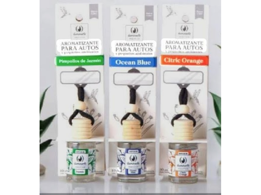 Aromatizador de auto Iluminarte