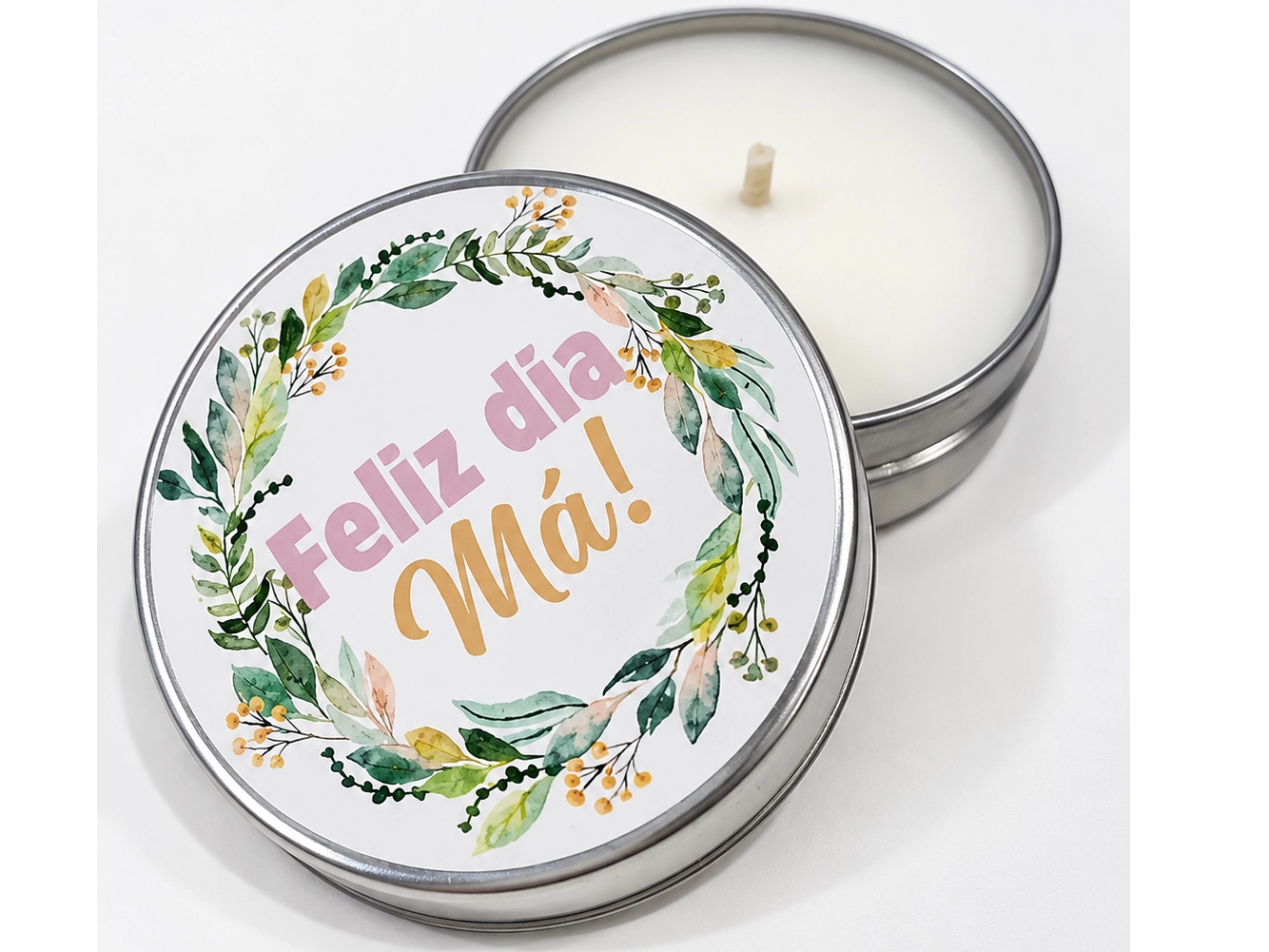 VELA CERA DE SOJA MAMÁ