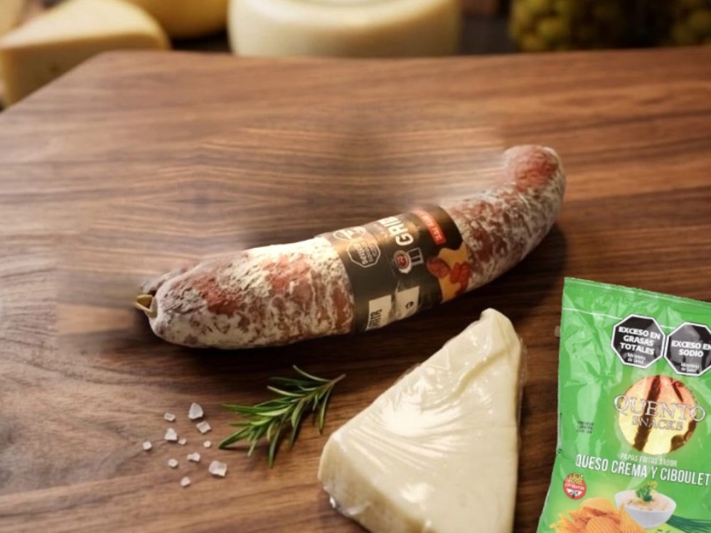 1 Salame + 1 Queso + Papas