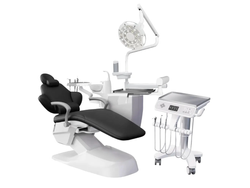 Equipo Sillon Odontologico X3 Quirurgico (Mod. 2026) con Pantalla Tactil - Banqueta y Foco Cialitico 20 LEDs. CINGOL