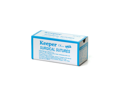 Agujas de Sutura con Hilo - Caja x 12u. / x Unidad. KEEPER