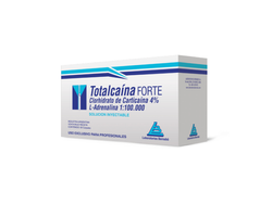 Anestesia Totalcaina Carpules Plastico - Caja x 50u. BERNABO