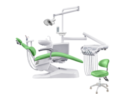 Equipo Sillon Odontologico X1 Colgante, con Banqueta y Foco LED. CINGOL