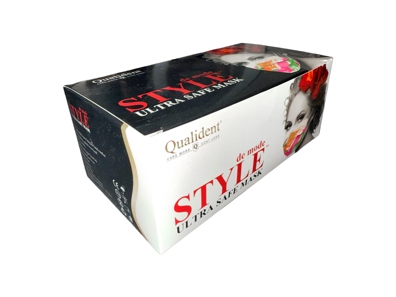 Barbijos Style Ultra Safe Mask x50 Unidades. QUALIDENT