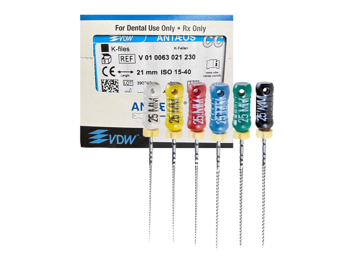 Limas K Primera Serie - Blister x6 Unidades. VDW