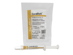 Gel de Grabado de Porcelana al 5% – Jeringa x 1,2 ml + 5 Puntas Aplicadoras. CERA ETCH