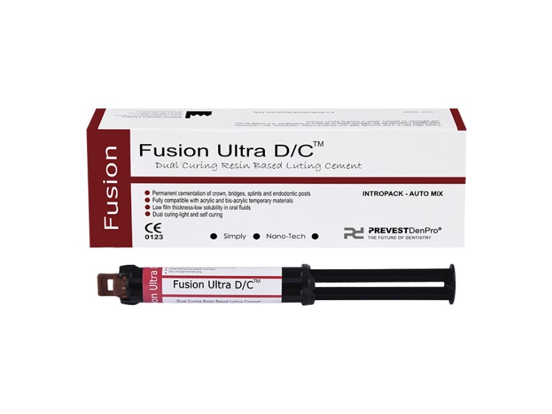 Cemento Fusion Ultra DC. PREVEST DENTPRO (2027/8)