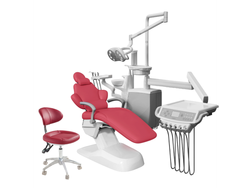 Equipo Sillon Odontologico X3 Colgante, con Banqueta y Foco Cialitico LED. CINGOL
