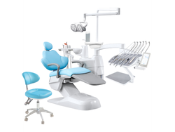 Equipo Sillon Odontologico X5 Colibri, con Pantalla Tactil, Banqueta y Foco Cialitico LED. CINGOL
